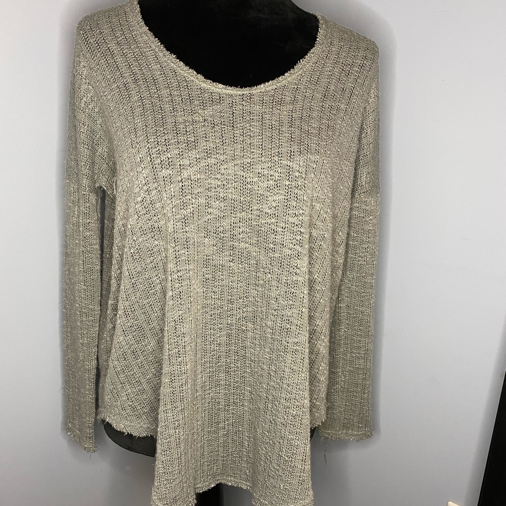 American Threads Grey Sweater